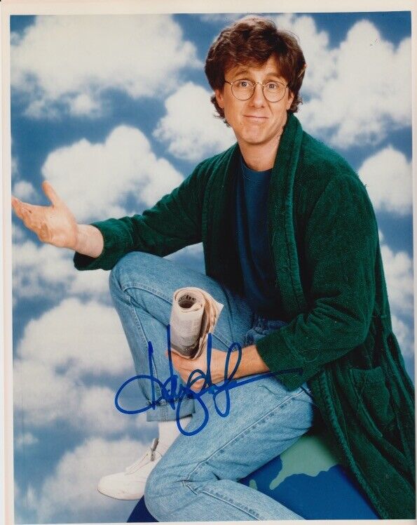 Harry Anderson (Dave's World) signed 8x10 Photo Poster painting In-person