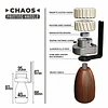 CHAOS Miniature Model Hand-Painted Rotate Apply Color Tool Grip
