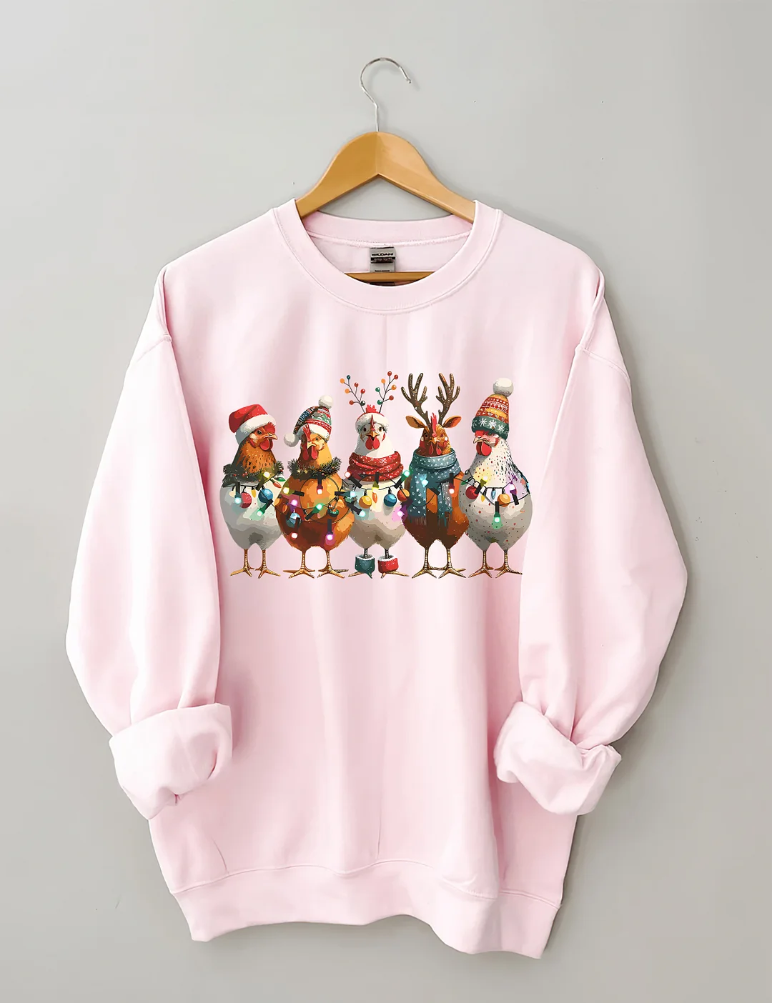 Christmas Chickens Sweatshirt