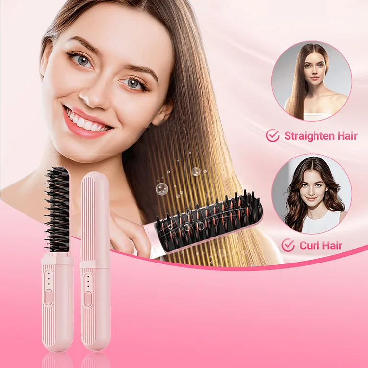 Negative Ion Heated Comb for Moisturized Hair