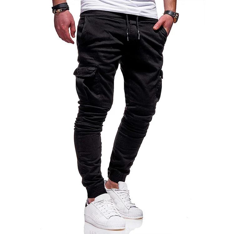 BrosWear Tie Elastic Lounge Pants Jogger Pants