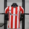 Joyfball 2025/2026 Player Version Athletic Bilbao Home  Soccer Jersey（The player version jersey is a bit tight, please pay attention to the size selection）