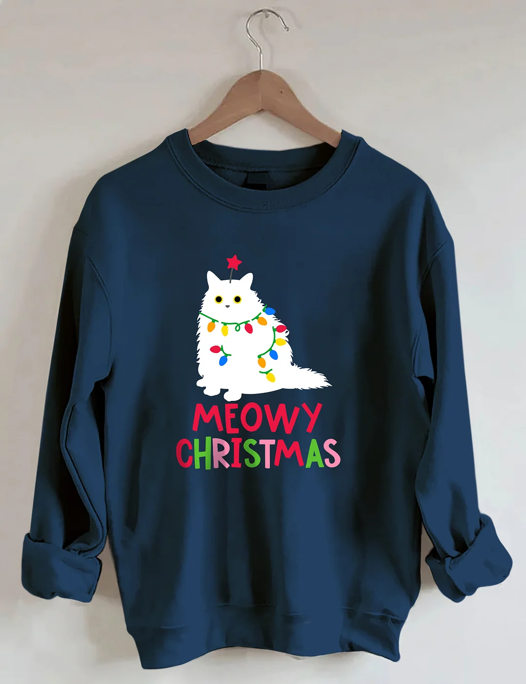 Meowy Christmas Sweatshirt