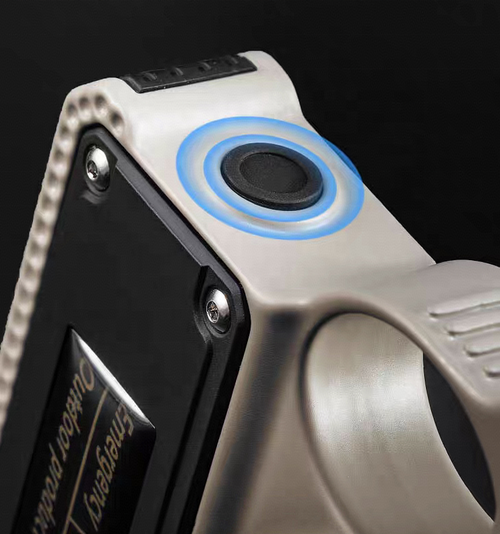 Self-defense tactical flashlight, outdoor multi-functional finger light