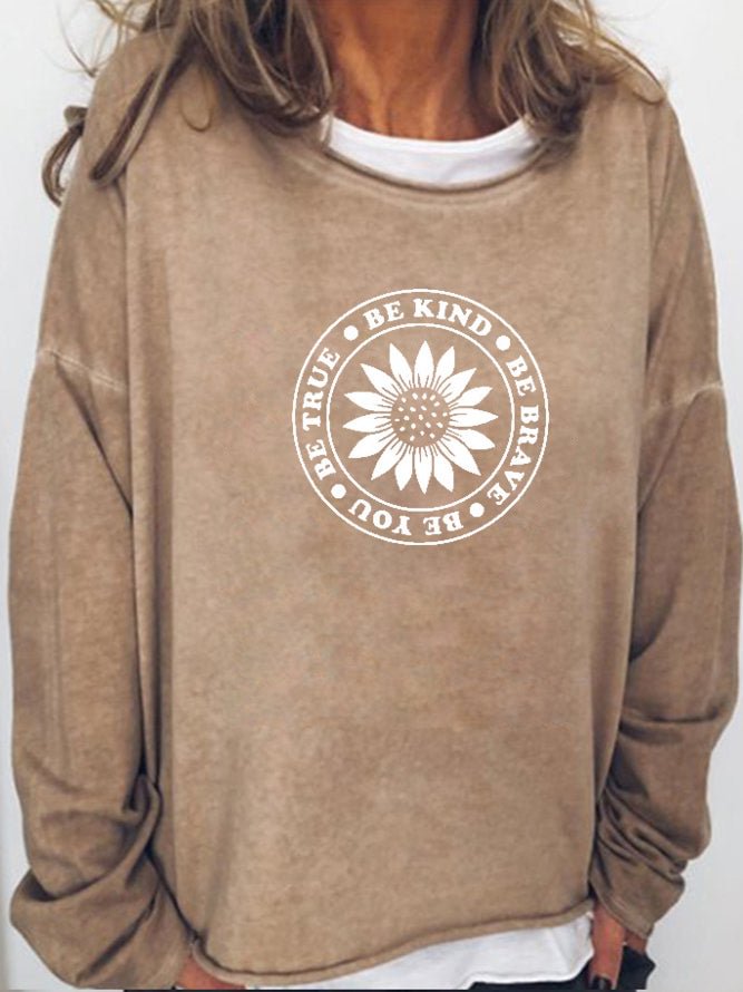 Long Sleeve Crew Neck Be Kind Sweatshirt