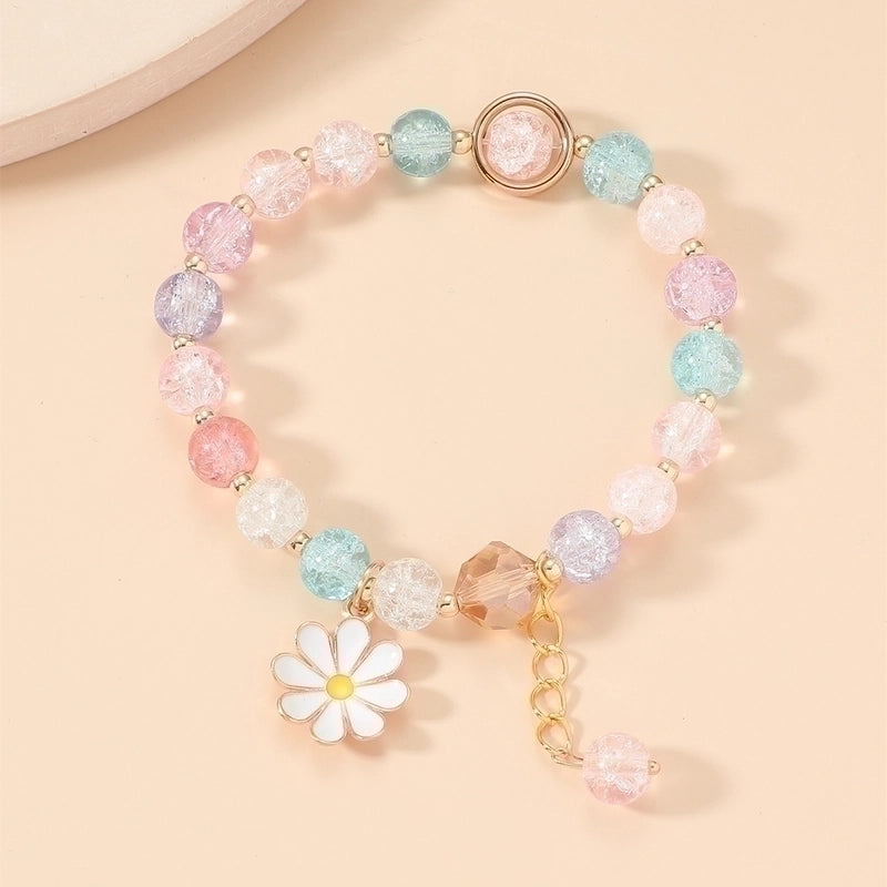 Women's Fashion Vintage Crystal Daisy Bracelet