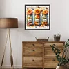 (US Only)Paint By Numbers Kit On Canvas DIY Sunflower Oil Picture Home Wall Decor 40x40cm