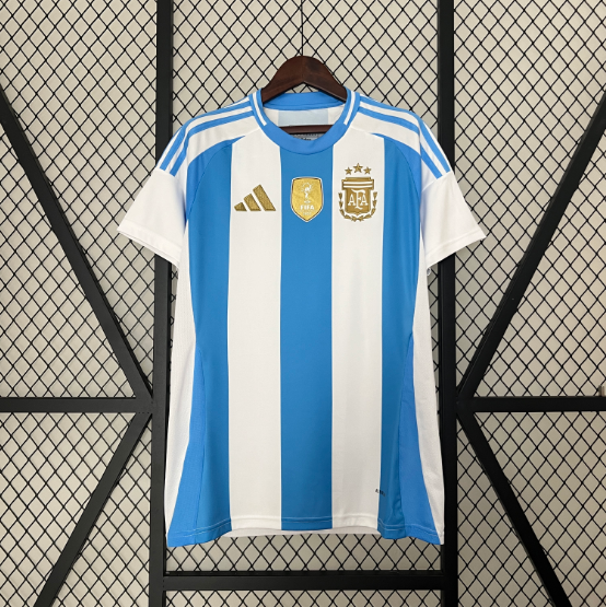 2024 Argentina Home With Champion Patch Soccer Jersey Thai Quality