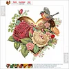 Diamond Painting-DIY Crystal Rhinestone Love Flower