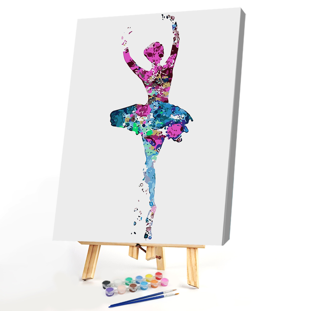 

40*50CM Paint By Numbers-Dancer Sketch, 501 Original