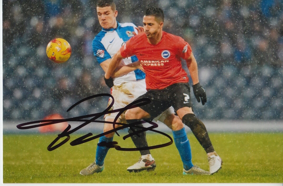 BRIGHTON HAND SIGNED BERAM KAYAL 6X4 Photo Poster painting 1.