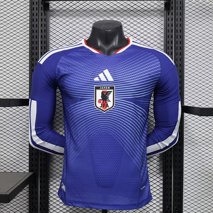 2025-26 Japan Main Team Long-Sleeve Jersey - Player Version