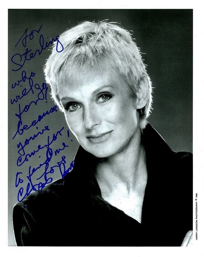 CLORIS LEACHMAN In-person Signed Photo Poster painting