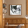 Wolf - 9CT Full Beaded Cross Stitch Kit(48x41cm)