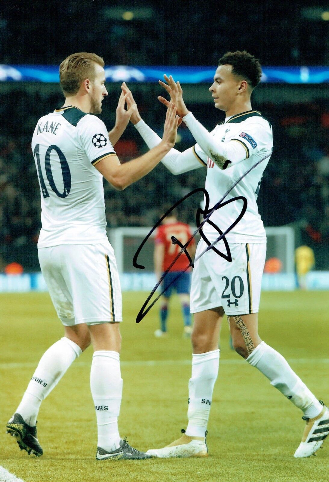 Dele ALLI SIGNED Autograph 12x8 Photo Poster painting 8 AFTAL COA SPURS Tottenham Hotspurs