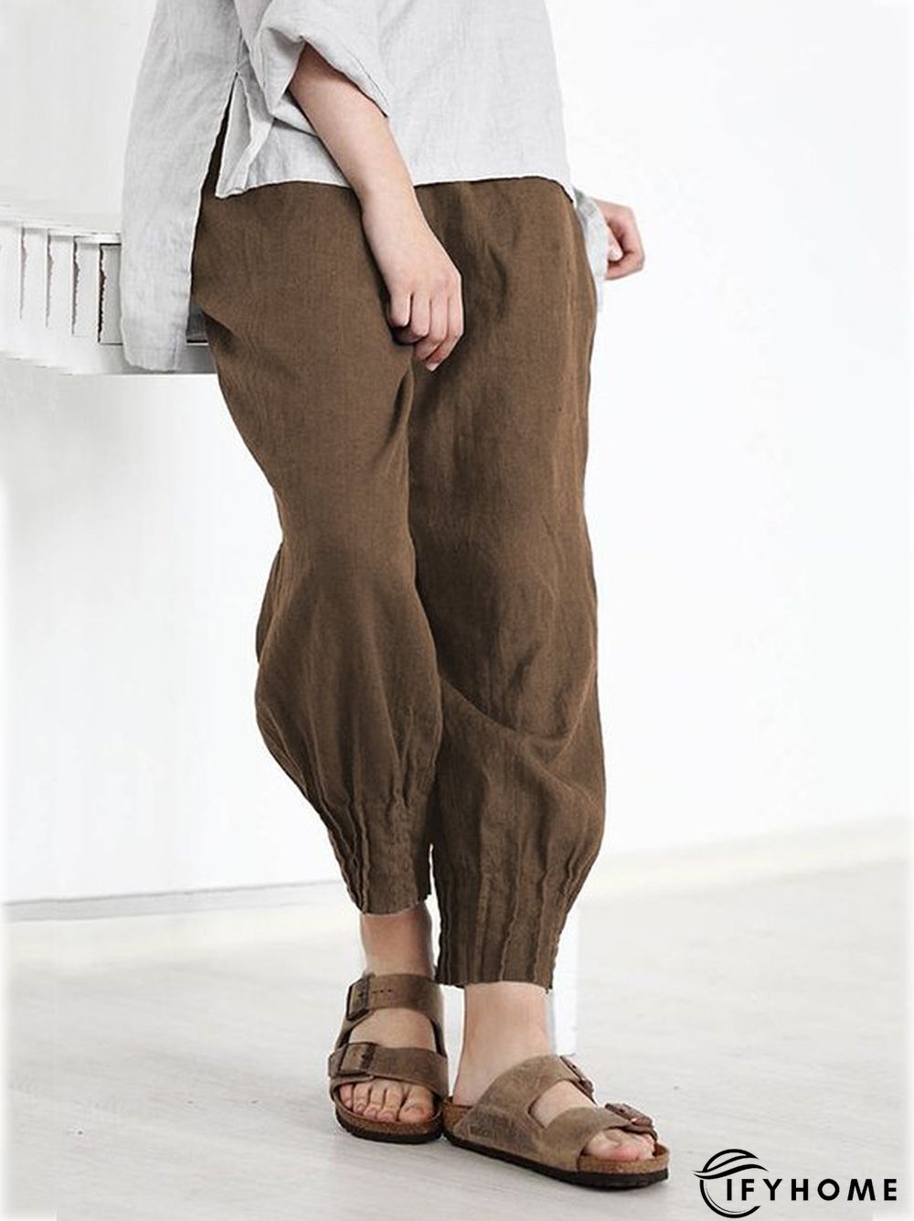 Casual Solid Pants | IFYHOME