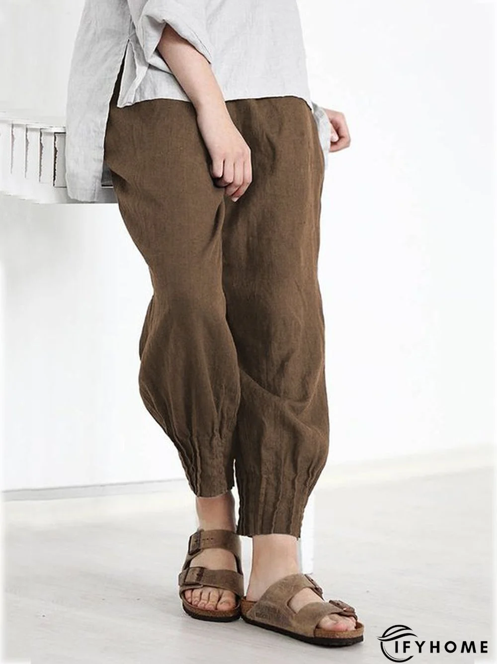 Casual Solid Pants | IFYHOME
