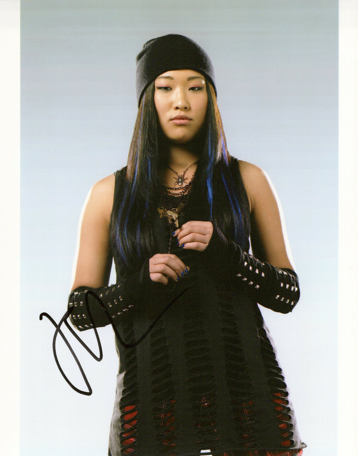 Jenna Ushkowitz Glee autographed Photo Poster painting signed 8X10 #10