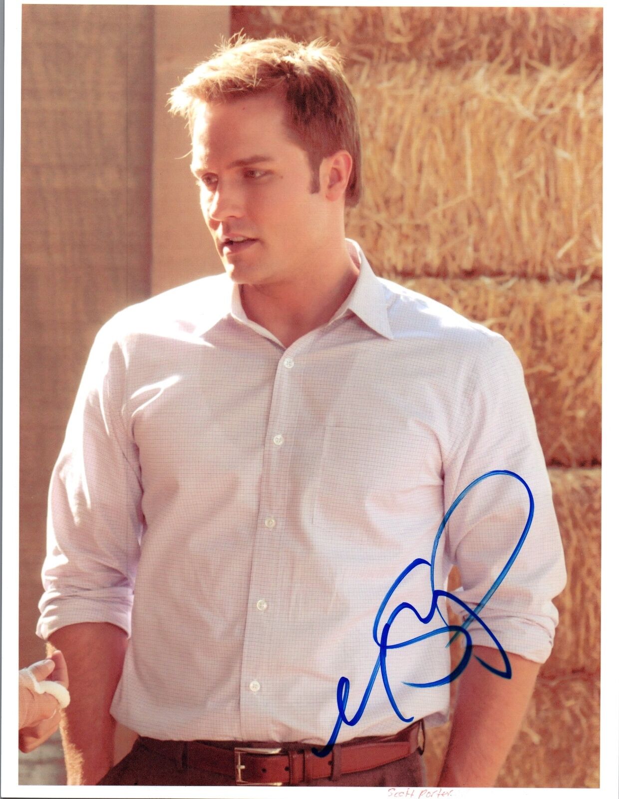 Scott Porter Signed Autographed 8x10 Photo Poster painting Friday Night Lights COA VD