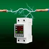 220V 40/63A Adjustable Over Under Voltage Protective Relay Din Rail Energy Meter