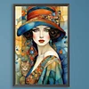 Vintage Girl-Paint by Numbers Acrylic Painting 40*60CM(HOT)