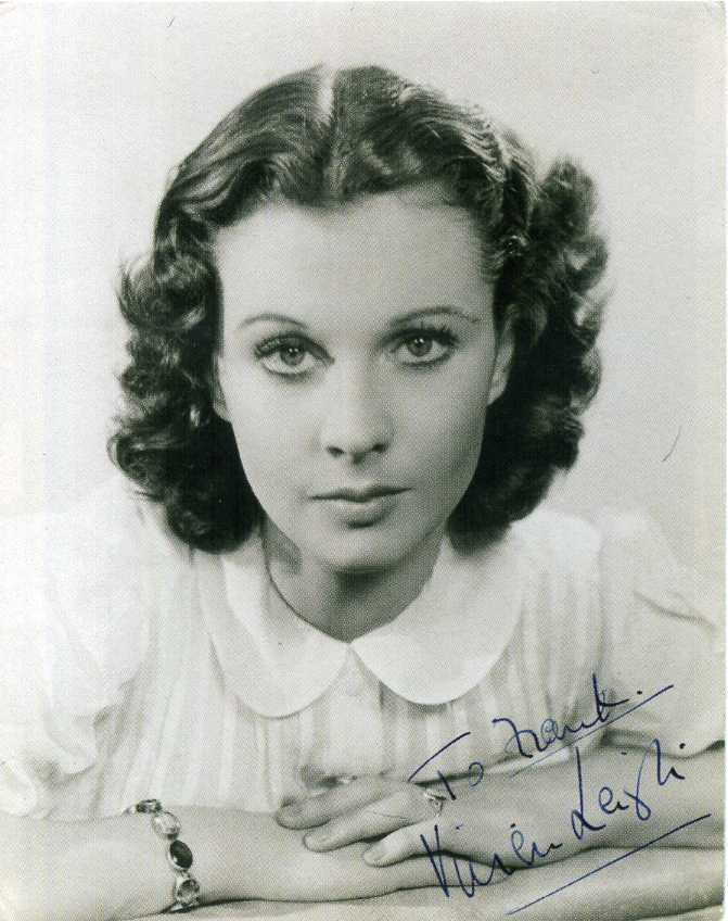 VIVIEN LEIGH Signed Photo Poster paintinggraph - Stage & Screen Film Actress - preprint