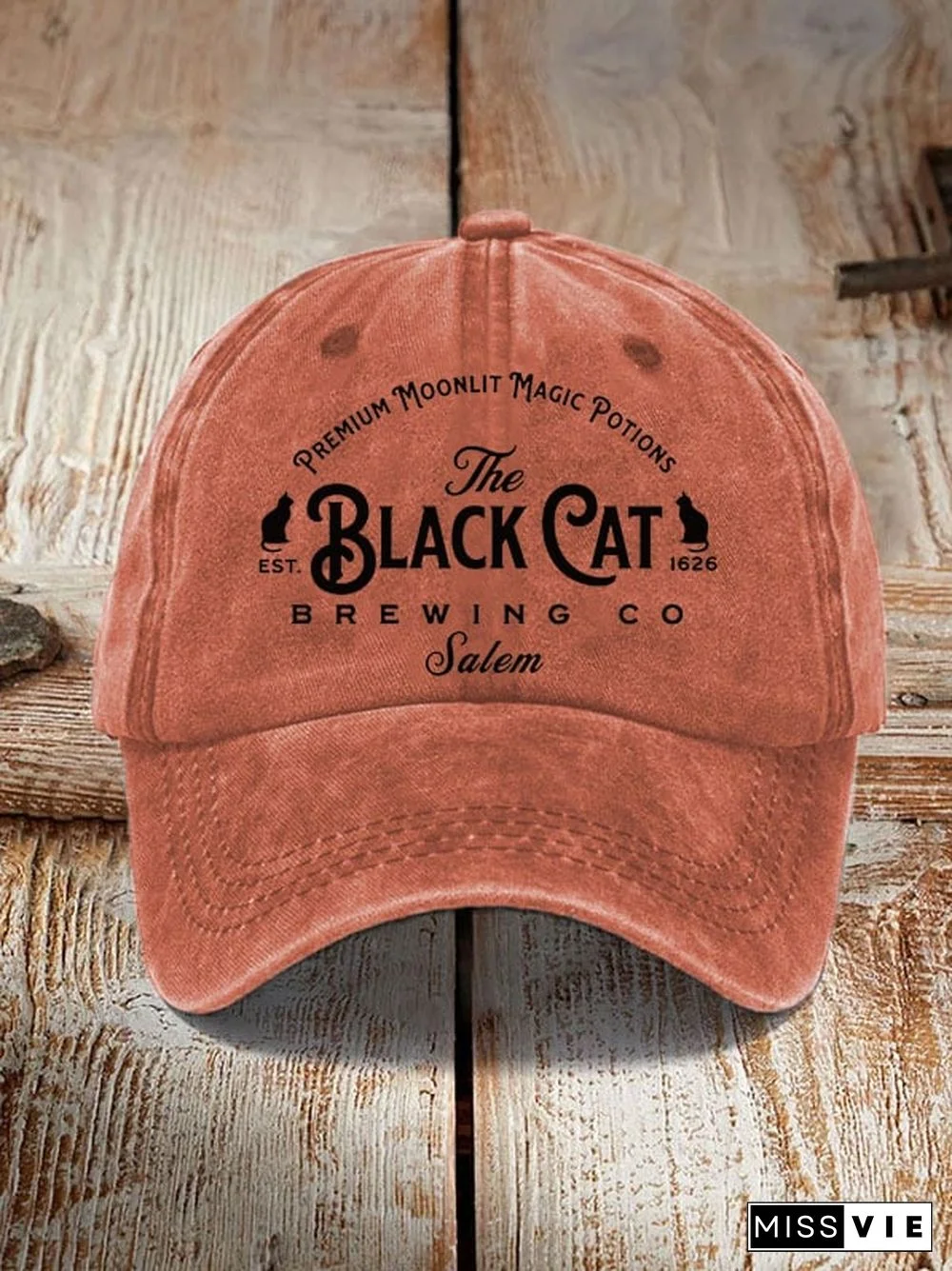 Salem Massachusetts The Black Cat Brewing Co Salem Sun Hat