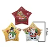Christmas Five-pointed Star Hanging Lights Holiday Decoration - 5D DIY Diamond Crafts