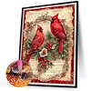 Cardinal 30*40cm(picture) full square drill diamond painting with