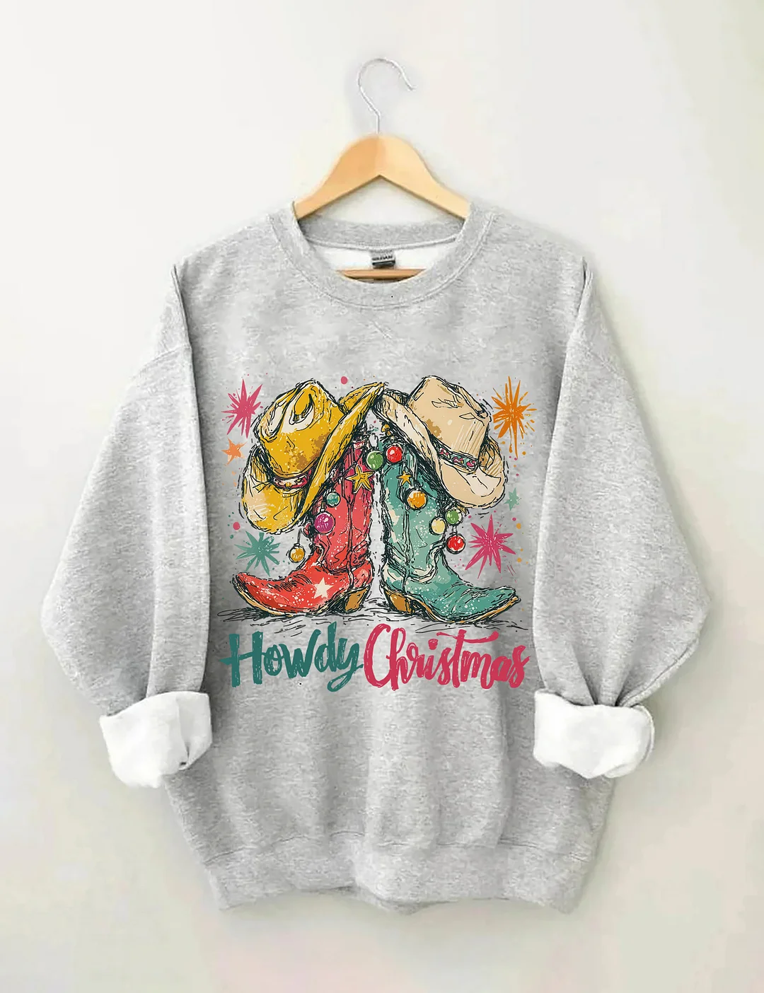 Howdy Christmas Sweatshirt