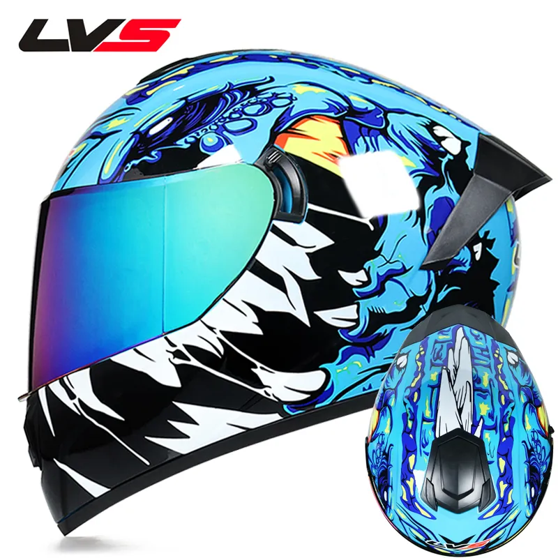 Premium Double Visor Full Face Helmet (Winter Ready) iENYRID EU
