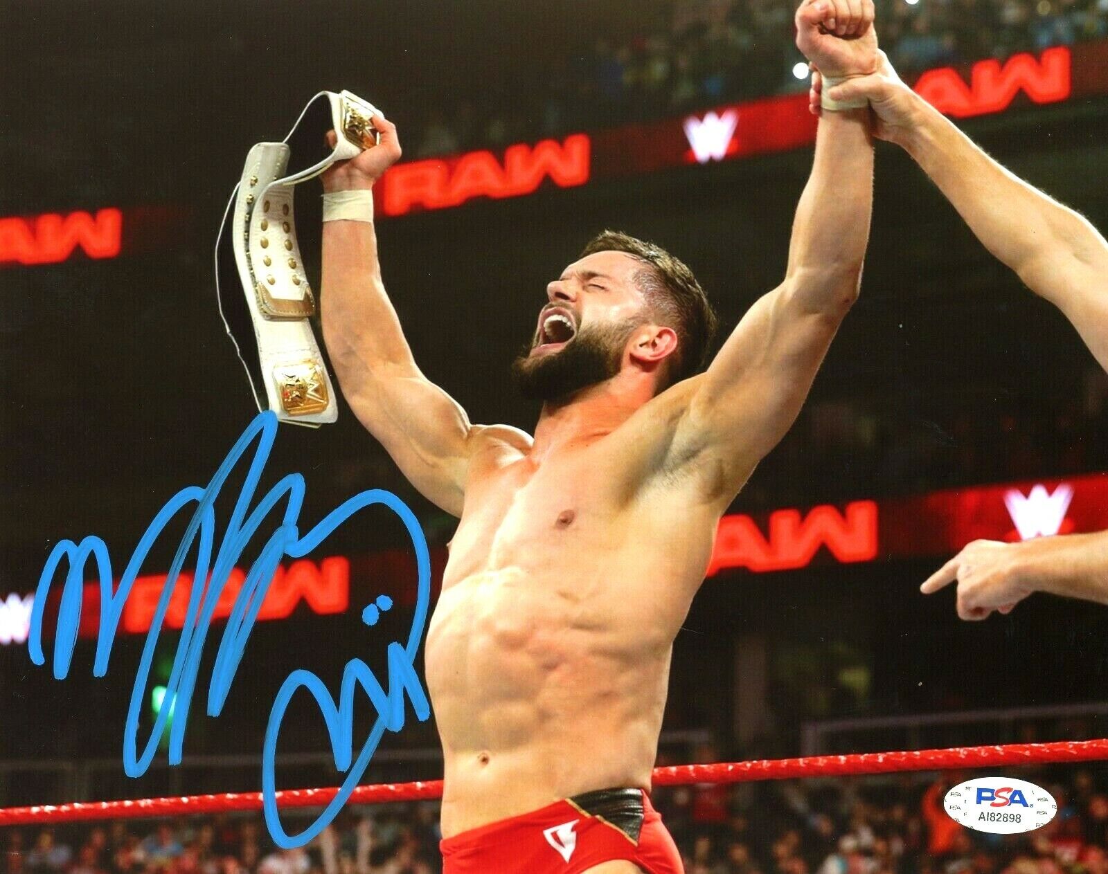 WWE FINN BALOR HAND SIGNED AUTOGRAPHED 8X10 Photo Poster painting WITH PROOF AND PSA DNA COA 31