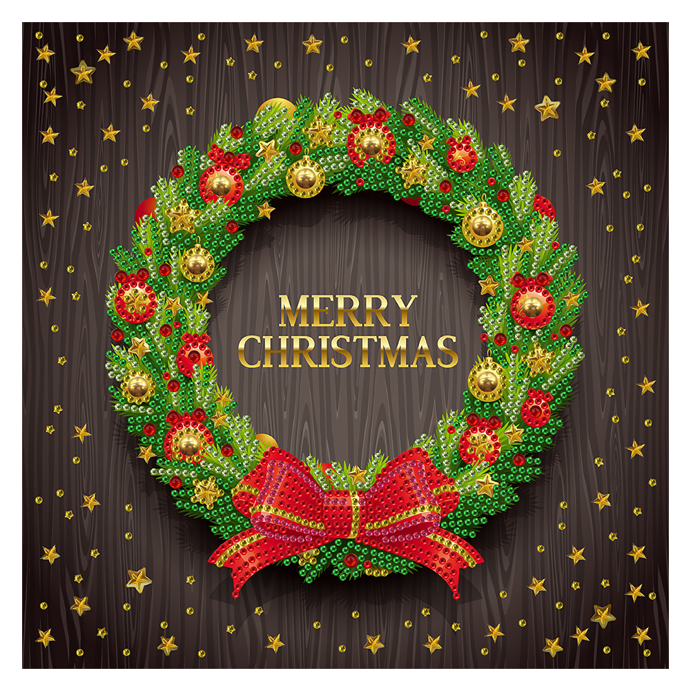 

Christmas - Special Shaped Diamond Painting - 30*30CM, 501 Original