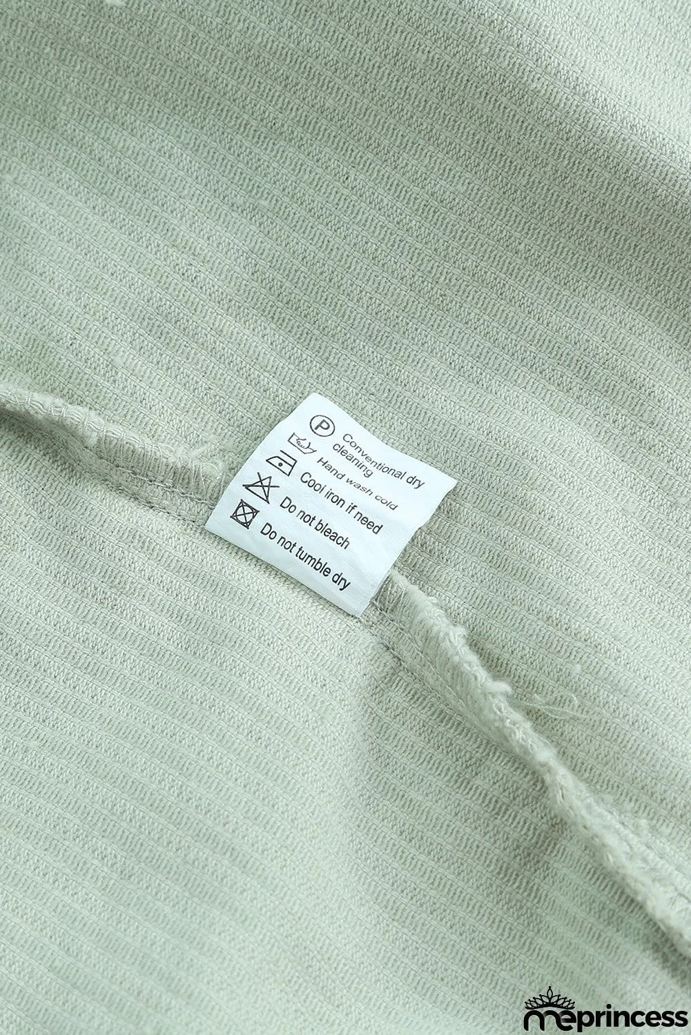 Frayed Boyfriend Corduroy Shacket