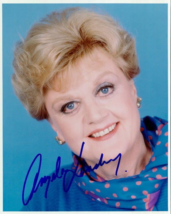 Angela Lansbury (Murder She Wrote) signed 8x10 Photo Poster painting In-person