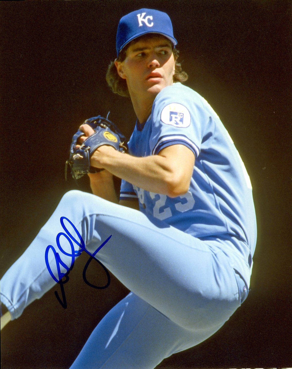 Mark Gubicza autographed 8x10 Kansas City Royals#S635