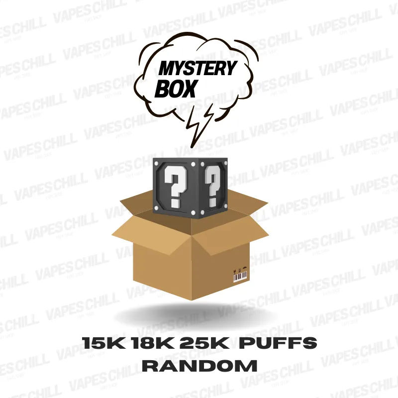VAPES CHILL Disposables Puffs Mystery Box VAPES CHILL