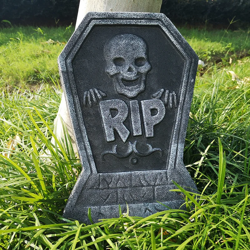 Halloween Foam Skeleton Grave Bat - vzzhome