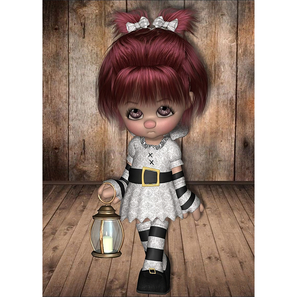 

Fairy Girl - Round Drill Diamond Painting - 30*40CM, 501 Original