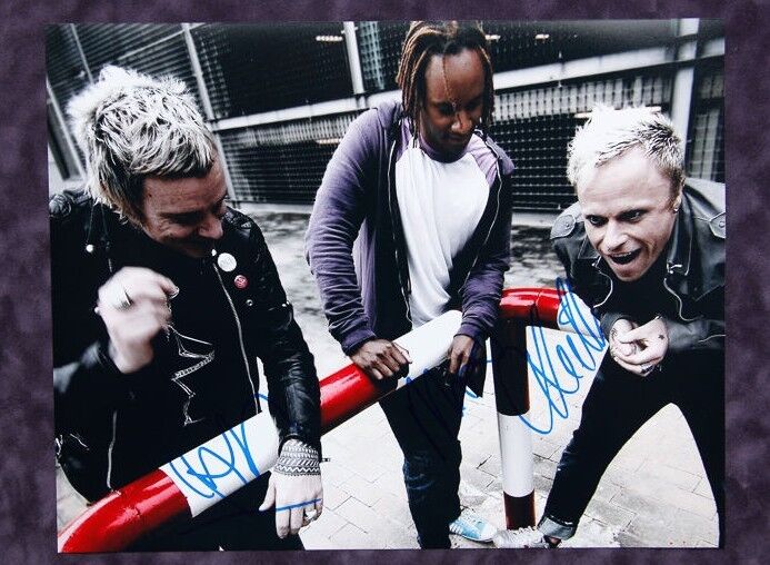 GFA Keith Flint Electro Group * THE PRODIGY * Signed 11x14 Photo Poster painting AD1 PROOF COA