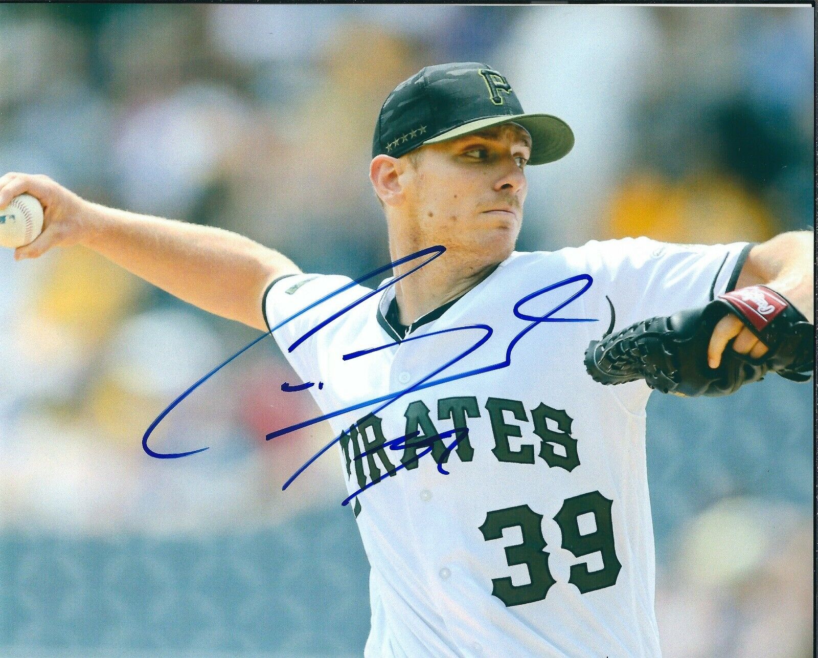 Signed 8x10 CHAD KUHL PITTSBURGH PIRATES Autographed Photo Poster painting- COA