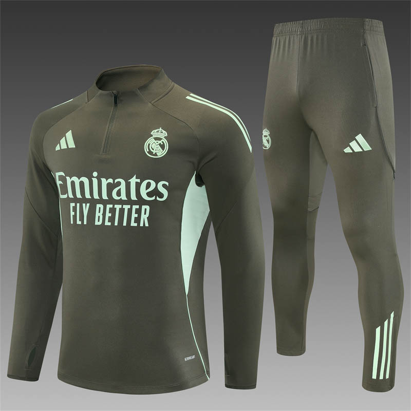 2025-2026 Real Madrid Training Suit Football Shirt 1:1 Thai Quality- Maxi Kit