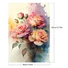 Watercolor Roses-Paint By Numbers Acrylic Painting 30*40CM(Watercolor)