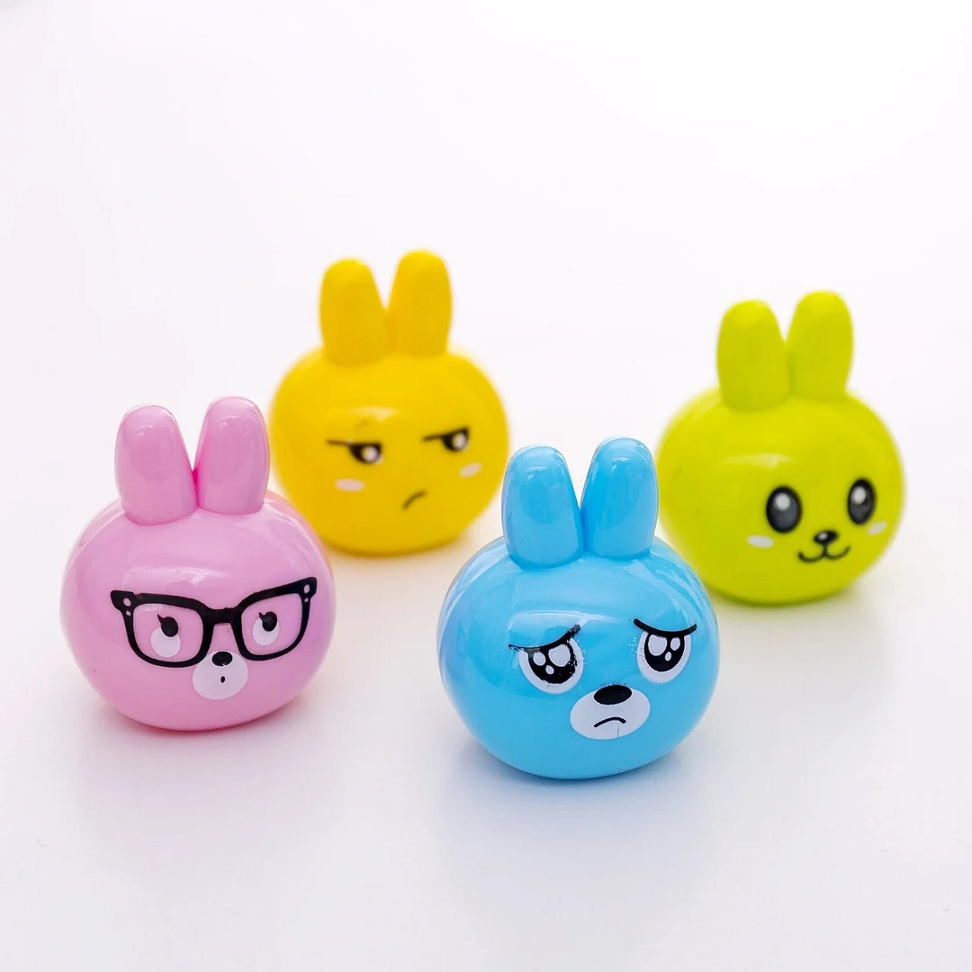 1 Pcs Creative Kawaii Cute Bunny Carrot Corn Dinosaur mechanical Pencil Sharpener School Office Supply Stationery lovely Pretty