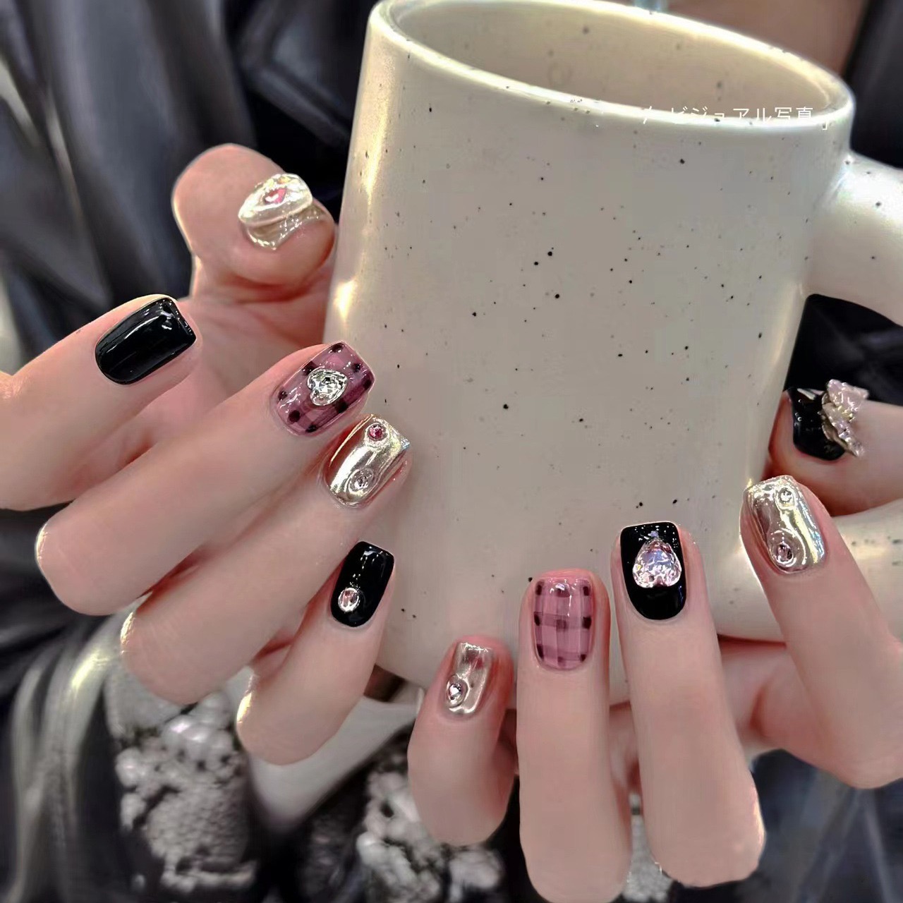 Dreamy Noir & Pink Romance