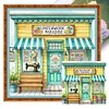 Sewing House-14CT Stamped Cross Stitch 40*40cm/15.75*15.75in