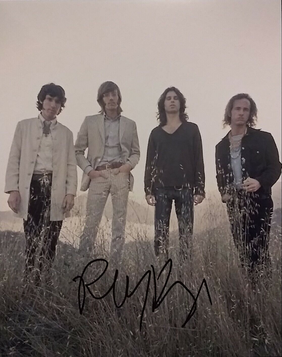 Robby Krieger signed 8 x 10