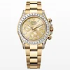 Rolex Daytona M126598TBR Yellow Gold Diamond-set Bezel and Diamond-set Dial 4131 movement Super Clone