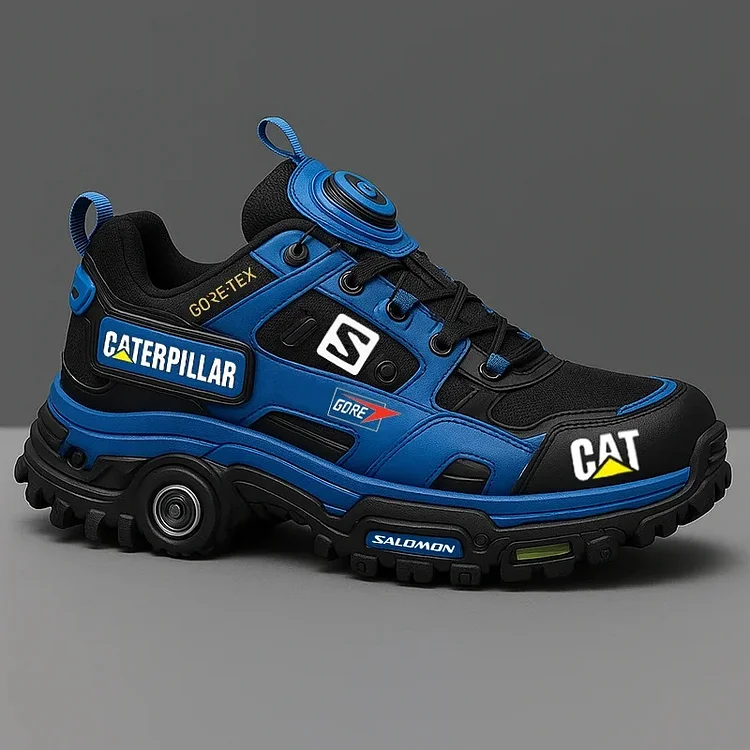 Buty robocze CAT i Salomon wykonane na zamówienie z ochroną palców