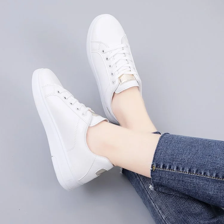 Churchf Churchf White Shoes Spring Shoes 2023 New Women's Shoes Korean Version Spring Board Shoes Students Leisure Spring And Autumn Flat Lace Single Shoes